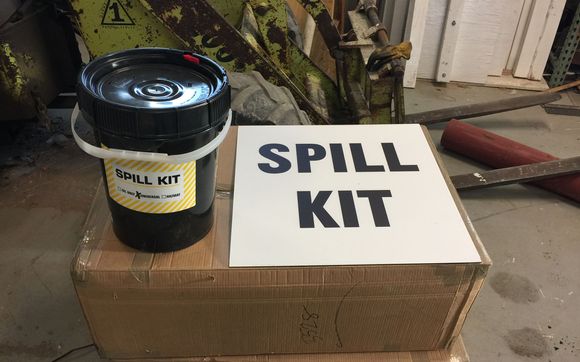 Spil Kit and Sign by Erosion Control Services