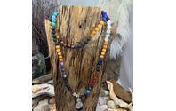 108 bead Chakra Mala by Strength and Purity Jewelry Creations