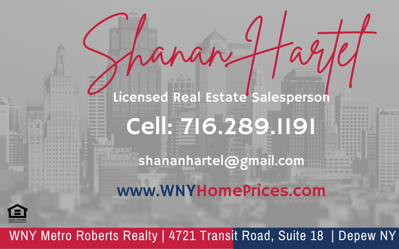 Real Estate Sales by WNY Metro Roberts Realty