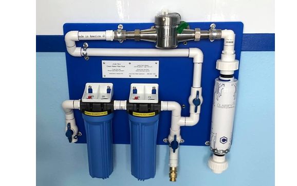 Clean Water Filter Pack for Whole House Disinfection by Uncle Tilo's Clean Water LLC
