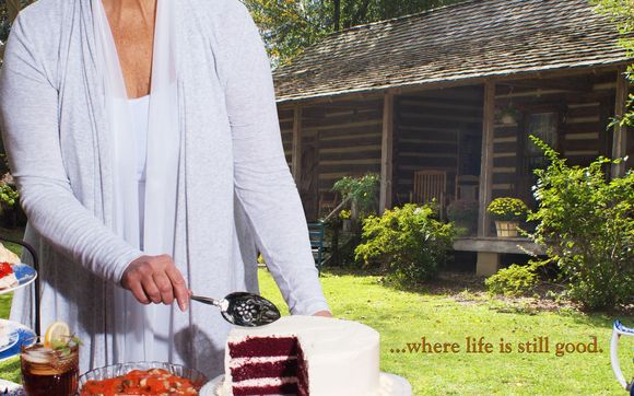 Overnight stay in two cabins and afternoon teas and lunches by Meador Homestead B&B