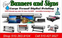 Large Format Digital Printing and signsage by Fast Banners and Signs