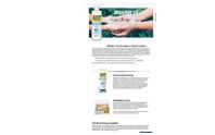 Hand sanitizer with skin conditioner & Pain Relief Cream by Real Time Hand Sanitizer & Pain Relief Vendor
