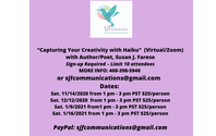 Haiku Workshops  3 Upcoming Dates! Virtual! by Susan J. Farese,   Owner, SJF Communications