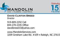 Heating, Cooling, Plumbing & Construction  by Mandolin HVAC/Plumbing/Electrical & General Construction & DCB Services 