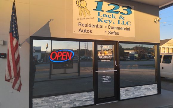 Mobile locksmith services as well as having a shop. by 123 Lock & Key, LLC