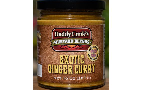 Daddy Cook's Exotic Ginger Curry Mustard Blend by Gourmet Temptations ...