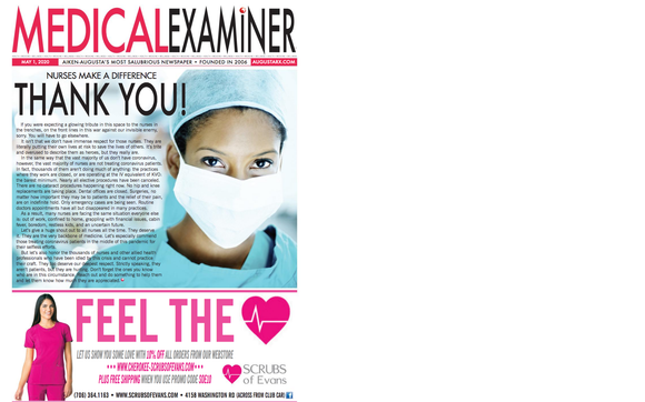 We offer targeted advertising. by Medical Examiner