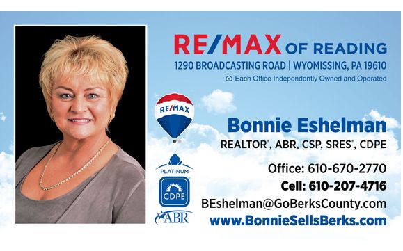 BUYING OR SELLING?  BETTER CALL BONNIE! by BONNIE ESHELMAN, REALTOR, Member of the Kevin Snyder Sales Team