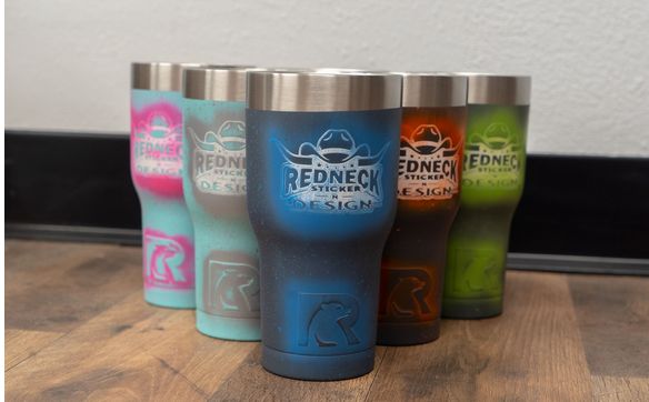 Promotional tumblers by R&B ARMS