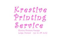 Photography & Printing  by Kreative Edge Portrait Studio