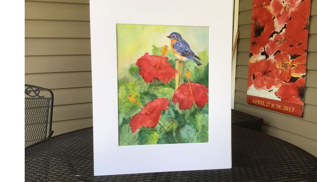 Watercolor originals, prints, etc. by Lindholm Art