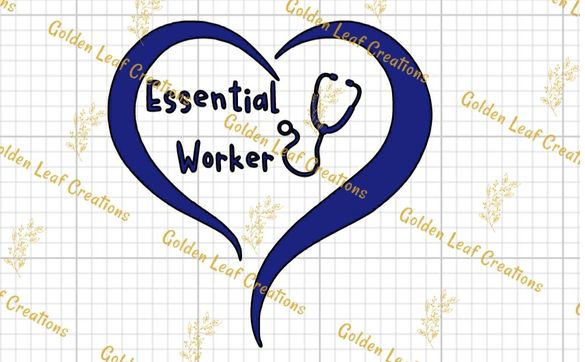 essential worker decals  by Golden Leaf Creations