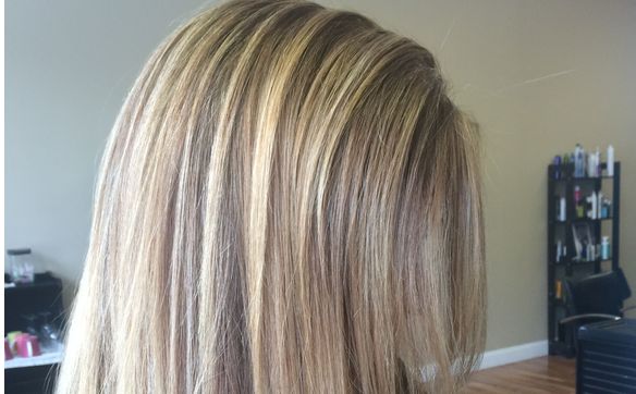 Highlights on my beautiful guest  by Vanity Hair
