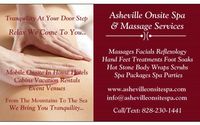 Asheville 1st Mobile Massage Spa & Event Services by Appalachian Spa Guide 