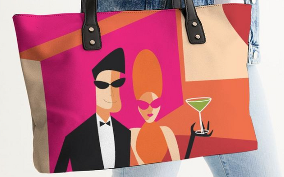 Illustrated Eco Friendly Totes by Jodi Doughty Designs