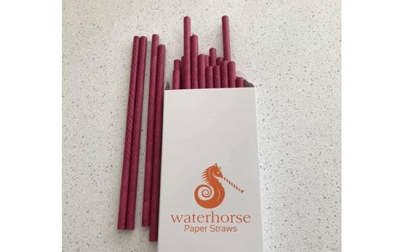 Paper Drinking Straws by Waterhorse Paper Manufacturing LTD