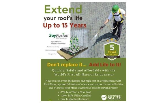 Roof Maxx - Extend the life of your roof with an all natural treatment with a 5 yr transferable warranty. by Roof Maxx of SW WA - PDX - Central OR