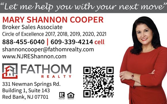 Residential Real Estate Services by Mary Shannon Cooper Fathom Realty
