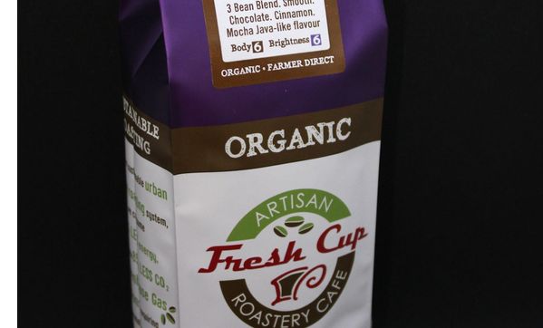 Freshly Roasted Organic Coffee Beans by Fresh Cup Roastery Cafe