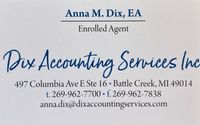 Payroll Service and Income Tax Preparation  by Dix Accounting Service Inc