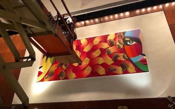 Art Installation by Fine Art Shippers