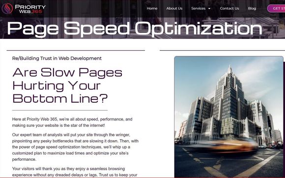 Website Optimization by Priority Web 365