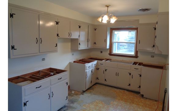 Cabinet ,Furniture refinish by Exterior Interior Custom Paint Services