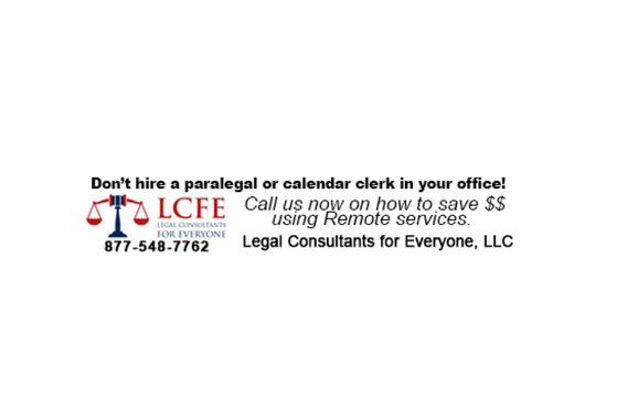 Paralegal Services by Legal Consultants for Everyone, LLC