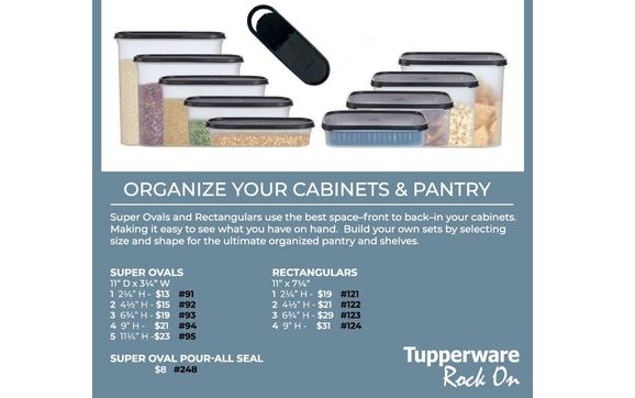 Modular Mates Containers by Tupperware by Audra