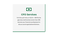 CFO for Small Businesses by Essential Bookkeeping Solutions LLC