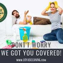 Feeling overwhelmed? by Loya's Cleaning Services