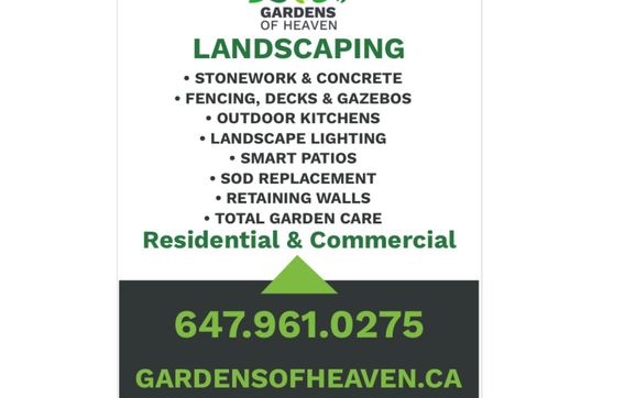 Commercial Landscaping by Gardens of Heaven Landscaping Services