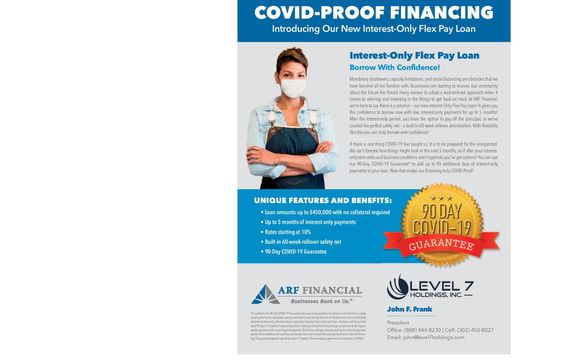 Unsecured Business loans and lines of credit by Level 7 Capital Partners