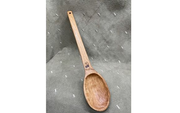 WS2468 Oak Cooking Spoon by The WoodArt Studio
