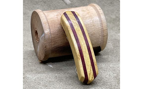 WS2436 Laminated Barrette by The WoodArt Studio