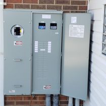 400 amp commercial service upgrade by Unionville Electrical