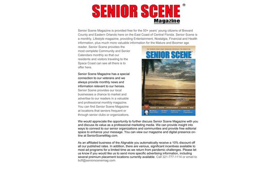Senior Scene Magazine by Senior Scene Magazine
