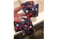 Patriotic Bow by Vara & Leathers Hair Accessories