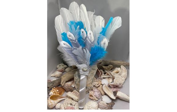 Selenite Wand by Strength and Purity Jewelry Creations