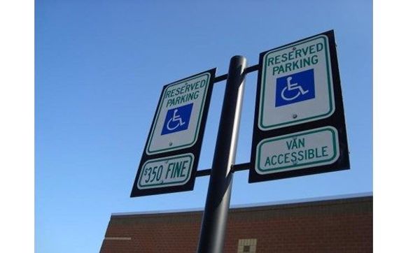 Parking Signage by All Pro Asphalt