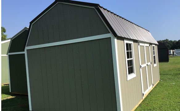 10x20 side lofted barn by CS Storage Solutions