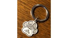 Save My Pet ID Tag keychain version  by Zinzie Pie, LLC