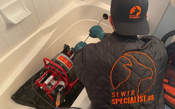 Plugged bathtub or shower by Sewer Specialist