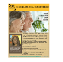 Medicare Open House  by Sierra Medicare Solutions