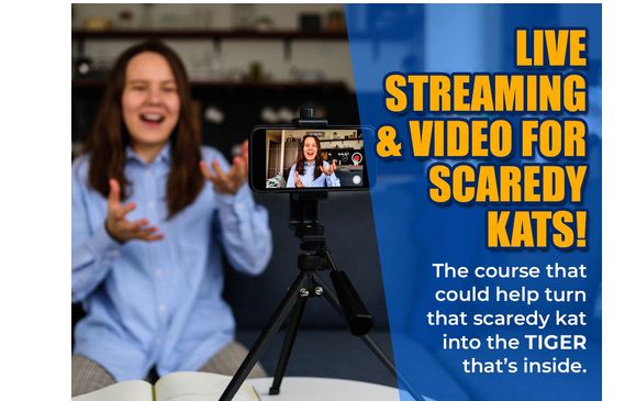 Live Streaming & Video For Scaredy Kats by DG Grafix