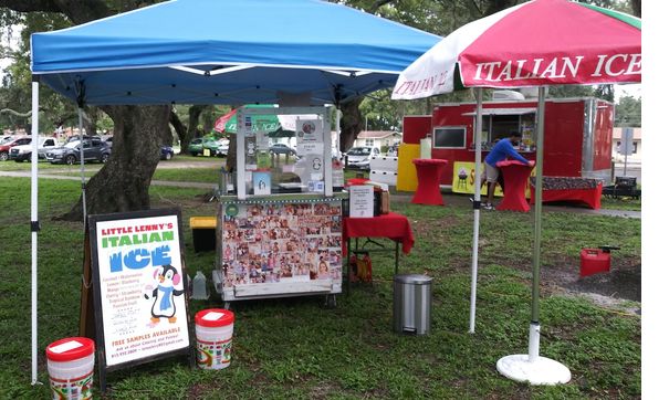 Catering by Little Lenny Italian ice