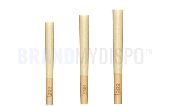 Custom Printed Preroll Joint Cones  by BRANDMYDISPO LLC (Brand My Dispo)