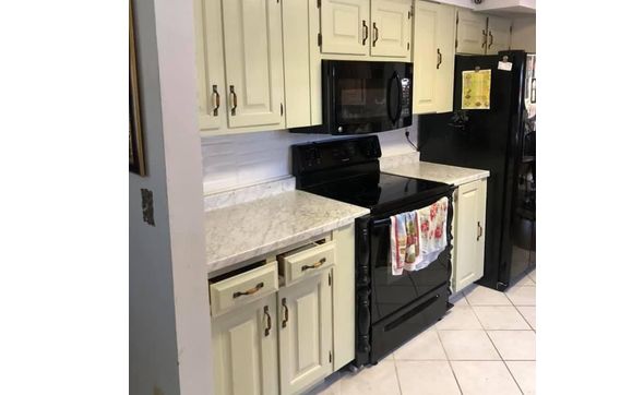 Cabinet makeover. by Charles West Handyman LLC.