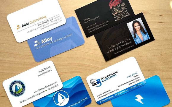 Identity & Business Cards by Aimee White, Visual Thinking